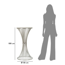 Entonnoir de Table I – Courbe sophistiquée Ø50x100 cm