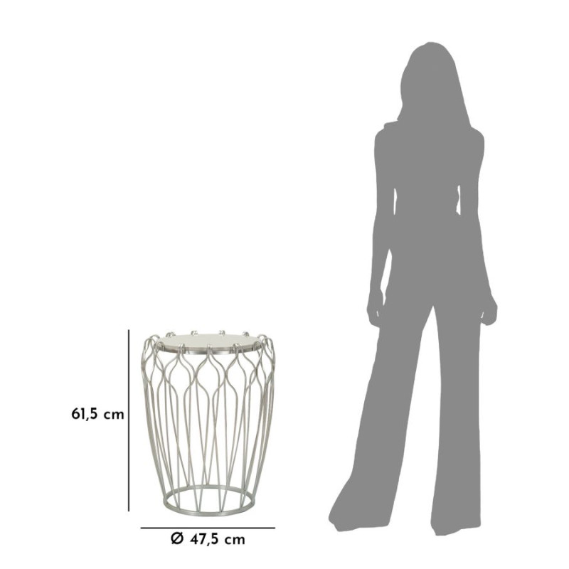 Crochet de Table – Courbes harmonieuses Ø47,5x61,5 cm