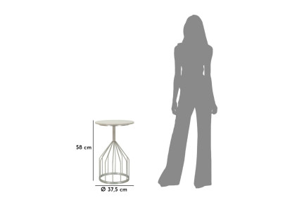 Tasse de Table – Délicatesse chic Ø37,5x58 cm