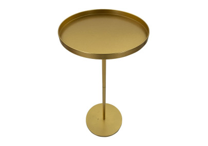 Table Doha Grande – Opulence dorée Ø51x100 cm