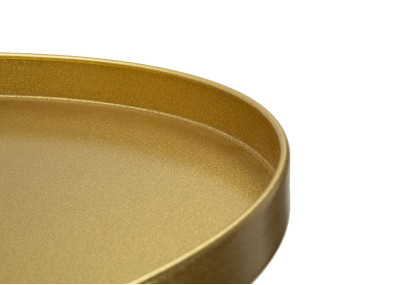 Table Doha Grande – Opulence dorée Ø51x100 cm