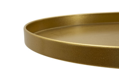 Table Doha Grande – Opulence dorée Ø51x100 cm