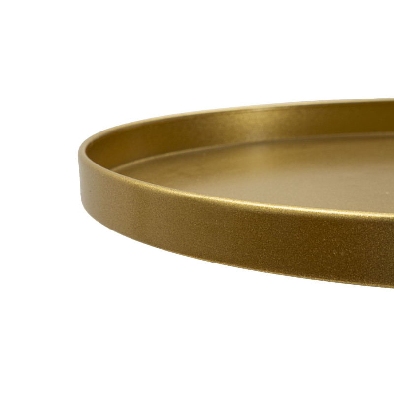 Table Doha Grande – Opulence dorée Ø51x100 cm