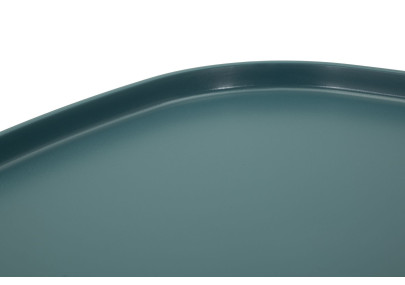 Table Gea Bleue Haute – Accent contemporain 48x48x50 cm