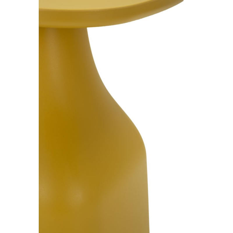 Table Gea Jaune Haute – Touche solaire 48x48x50 cm