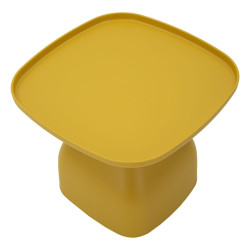 Table Gea Jaune Basse – Douceur estivale 48x48x38 cm