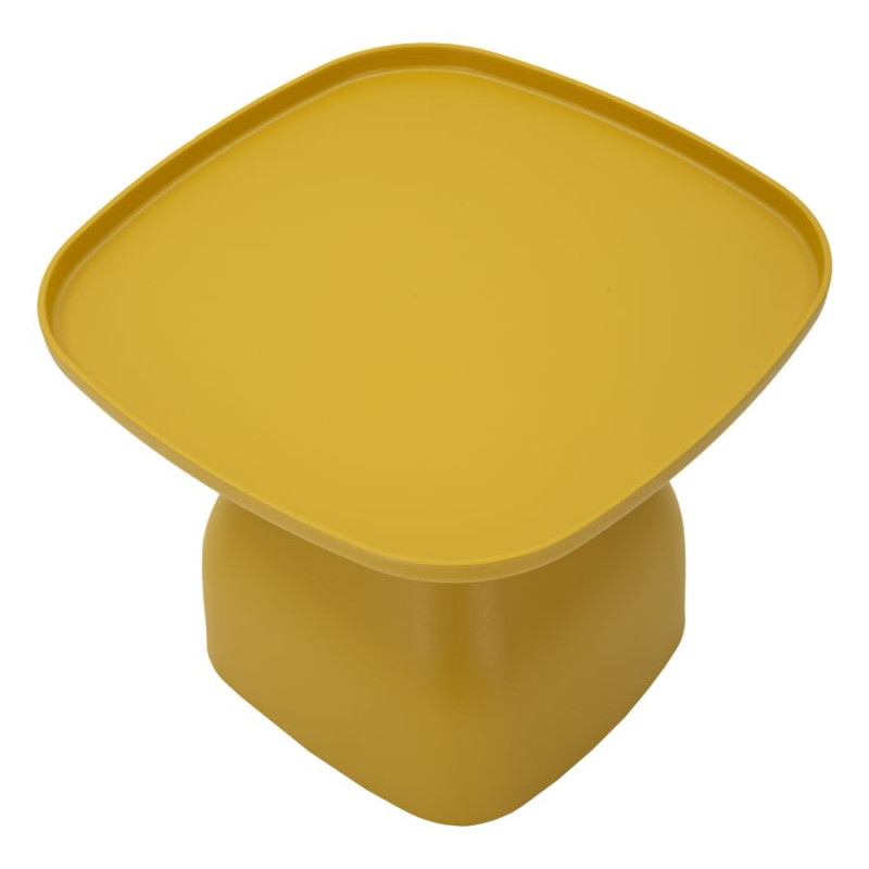 Table Gea Jaune Basse – Douceur estivale 48x48x38 cm