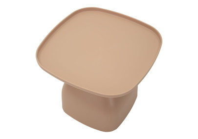 Table Gea Rose Basse – Élégance pastel 48x48x38 cm