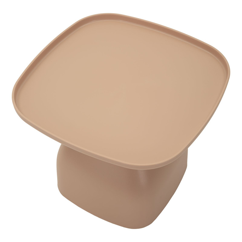 Table Gea Rose Basse – Élégance pastel 48x48x38 cm
