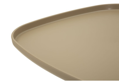 Table Gea Grise Haute – Sobriété urbaine 48x48x50 cm