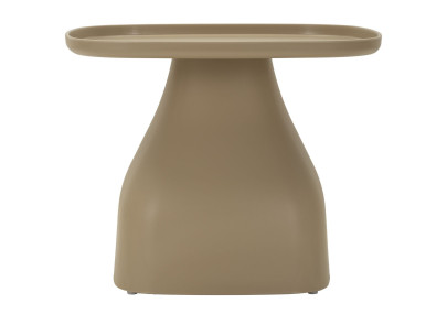 Table Gea Grise Basse – Style apaisé 48x48x38 cm