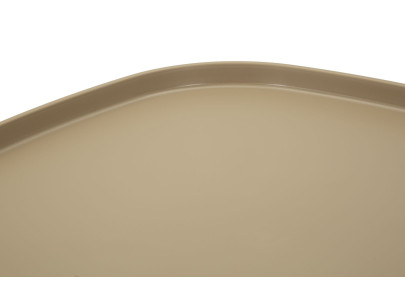 Table Gea Grise Basse – Style apaisé 48x48x38 cm