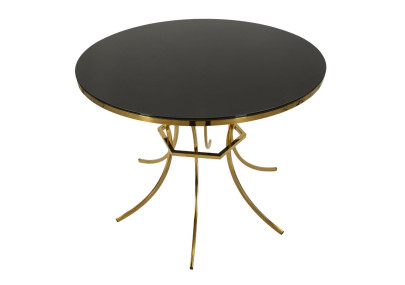 Table de salle à manger Shanty – Charme arrondi Ø100x80 cm