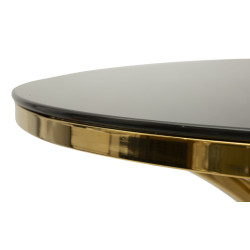 Table de salle à manger Shanty – Charme arrondi Ø100x80 cm