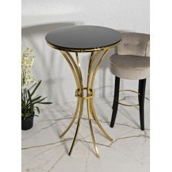 Table de bar Shanty – Glamour vertical Ø60x108 cm