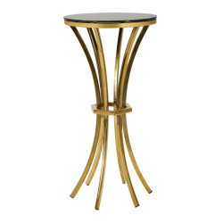 Table haute Shanty II – Ligne élancée Ø40x81 cm