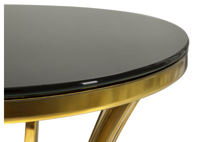 Table haute Shanty II – Ligne élancée Ø40x81 cm