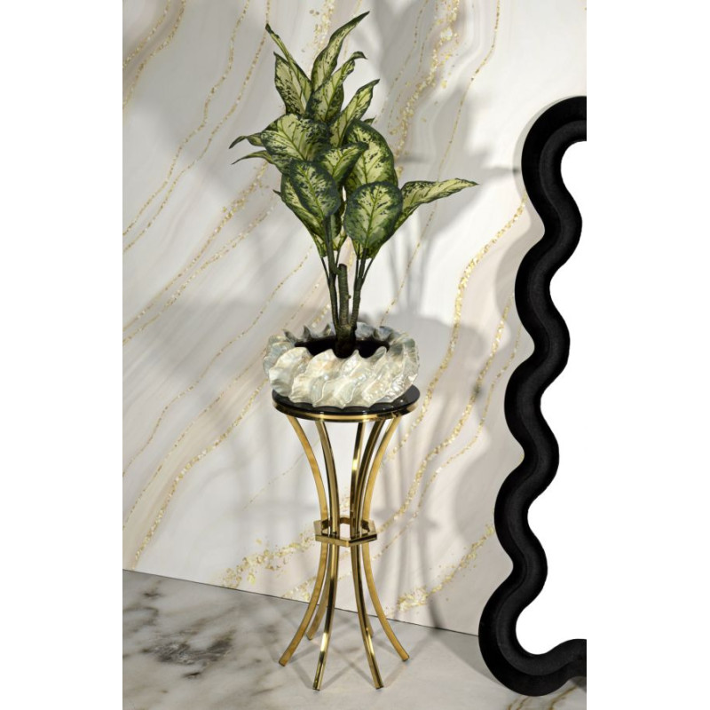 Table haute Shanty II – Ligne élancée Ø40x81 cm