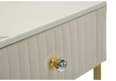 Tables hautes carrées mariage – Duo d’apparat Ø45x90 - 40x70 cm