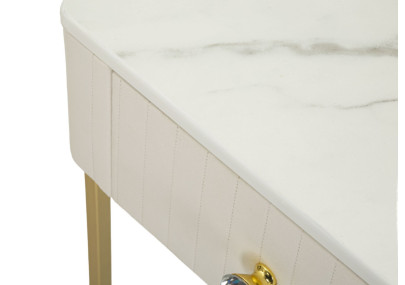 Tables hautes carrées mariage – Duo d’apparat Ø45x90 - 40x70 cm