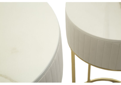 Tables hautes rondes mariage – Élégance festive Ø50x90 - 40x70 cm