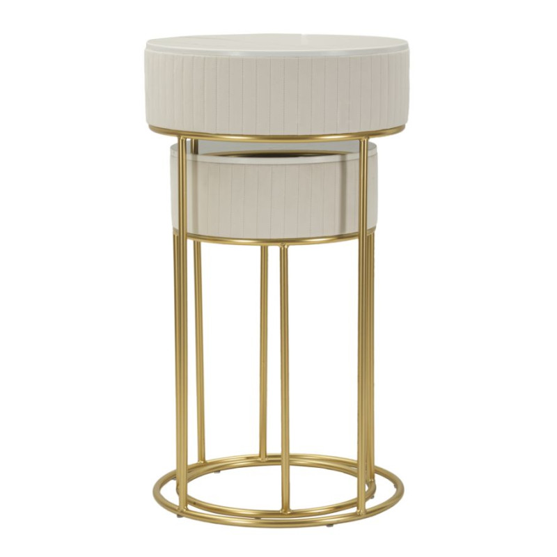 Tables hautes rondes mariage – Élégance festive Ø50x90 - 40x70 cm