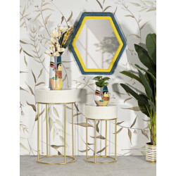 Tables hautes rondes mariage – Élégance festive Ø50x90 - 40x70 cm