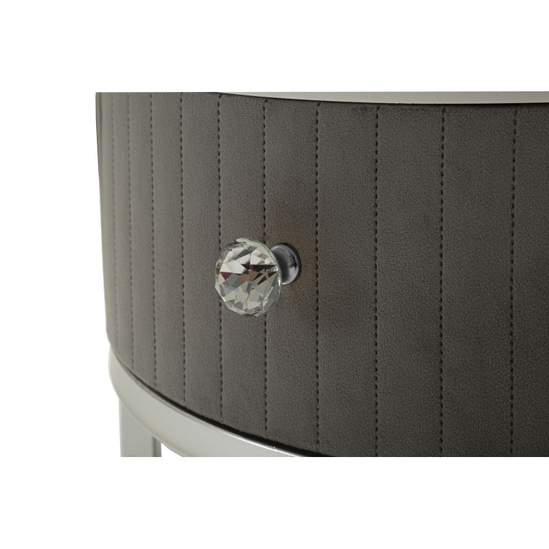 Tables basses Grises – Chic intemporel Ø70x45 - 50x40 cm