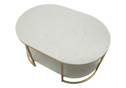 Table basse Izmir – Sobriété orientale 90x60x45 cm