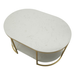 Table basse Izmir – Sobriété orientale 90x60x45 cm