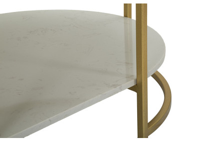 Table basse Izmir – Sobriété orientale 90x60x45 cm
