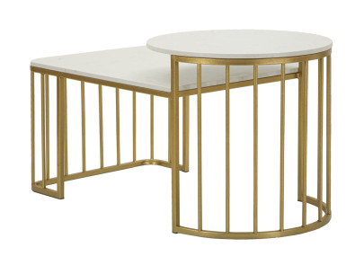 Table basse Ankara – Équilibre moderne 90x50x50 cm