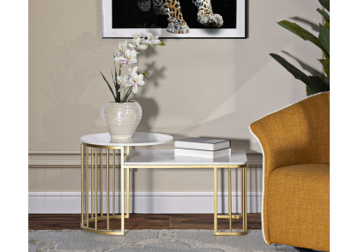 Table basse Ankara – Équilibre moderne 90x50x50 cm