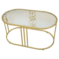 Table basse Antalia – Design épuré 90x50x45 cm