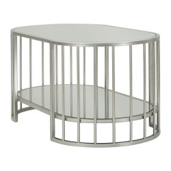 Table basse Smirne – Inspiration côtière 90x50x45 cm