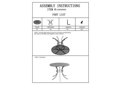 Table à manger Istanbul – Majesté circulaire Ø100x76,5 cm