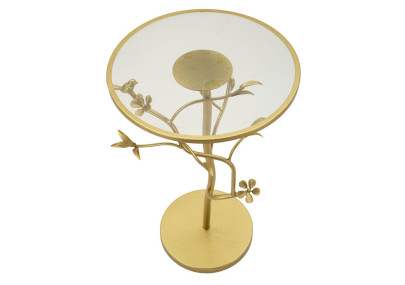 Oiseaux de Table en Verre – Légèreté brillante Ø38x60 cm