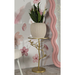 Oiseaux de Table en Verre – Légèreté brillante Ø38x60 cm