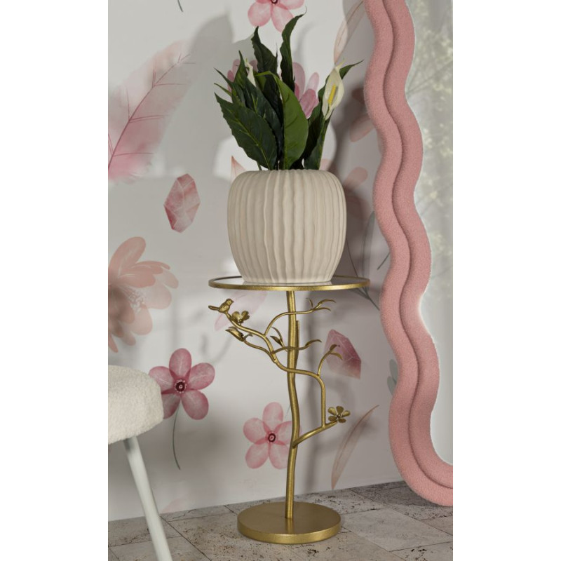 Oiseaux de Table en Verre – Légèreté brillante Ø38x60 cm