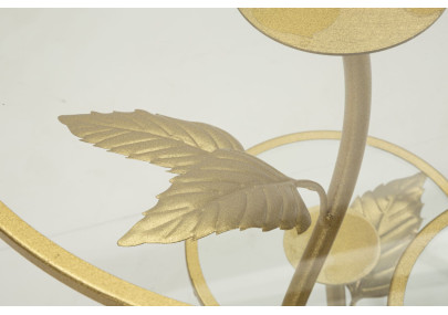 Table 3 étagères Relevable – Praticité élégante Ø54x69,5 cm