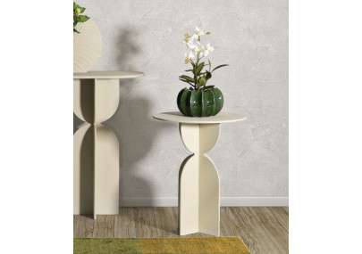 Table Dune – Forme fluide Ø45x58 cm