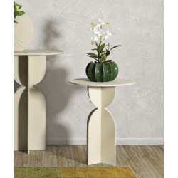 Table Dune – Forme fluide Ø45x58 cm