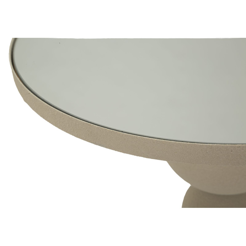 Table Dune avec miroir – Compacte et élégante Ø40,5x42 cm