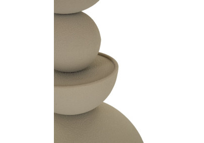 Table Dune avec miroir – Compacte et élégante Ø40,5x42 cm