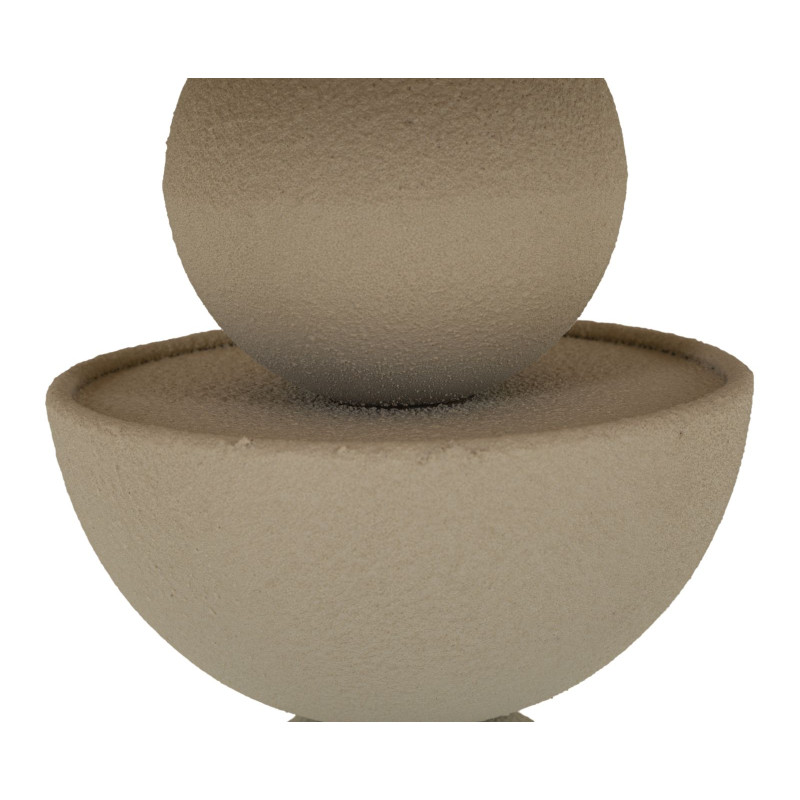 Table Dune avec miroir – Compacte et élégante Ø40,5x42 cm