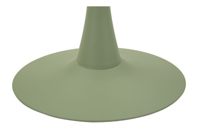 Table de bar Alaska Vert – Éclat végétal Ø60x106 cm