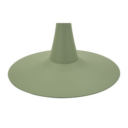 Table de bar Alaska Vert – Éclat végétal Ø60x106 cm