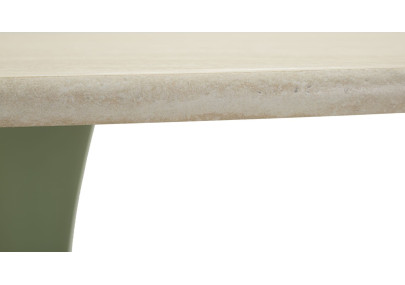 Table à manger Stockholm Vert – Équilibre nordique