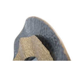 Miroir mural Shai foncé Ø65,5x5 cm – Reflets profonds et caractère moderne