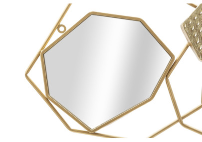 Miroir mural en pierre 91x4x52 cm – Texture minérale et sophistication naturelle